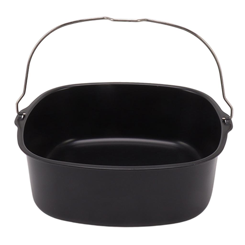 Butoi pentru prăjituri Accesorii pentru friteuză Acoperire metalică antiaderentă Coacerea prăjiturii Formă Friteuză Tavă cu