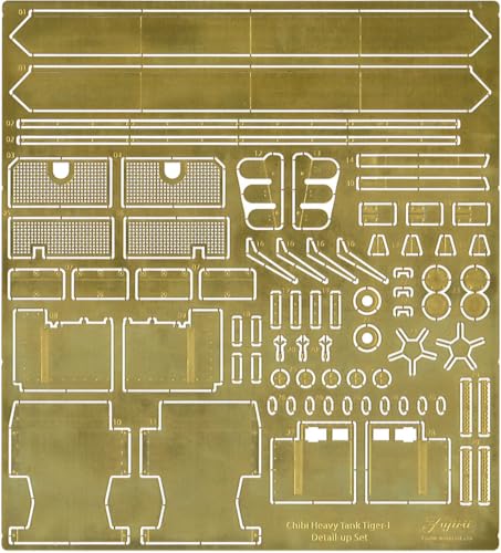 Chibimaru Military Series No.6 EX-1 Tiger I Michael Wittmann (with Etched Parts) Plastic Model