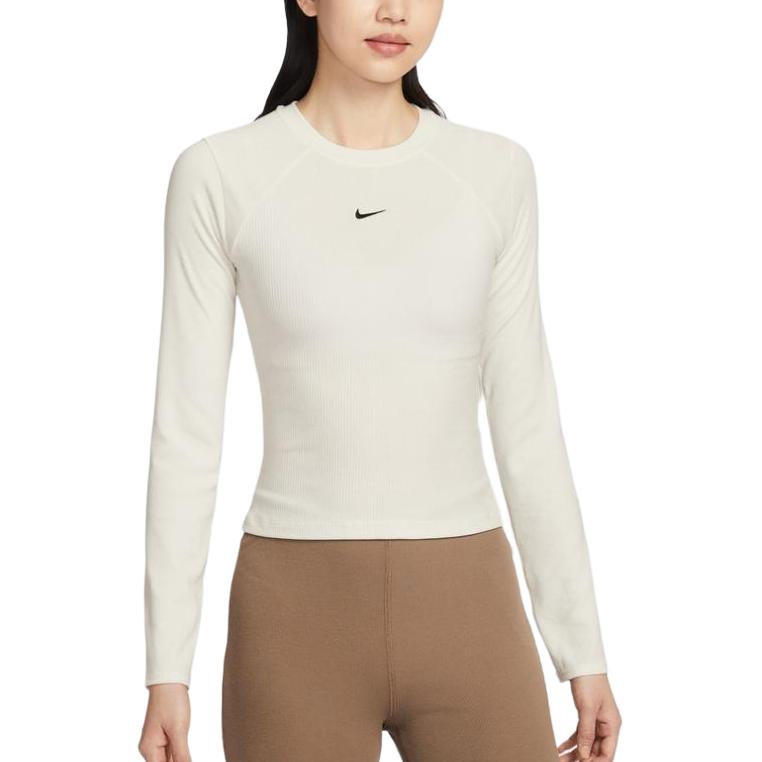 Nike Simple Long Sleeve Crew Neck Raglan T-Shirt Women tops IF0237133 S