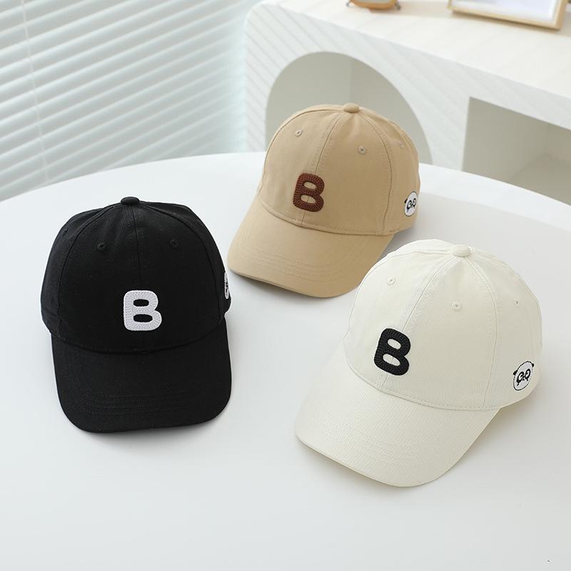 Children's Hats In Spring and Autumn Thin Baby Girl Medium and Big Children's Sun Hat Kindergarten Baseball Summer Baseball Cap