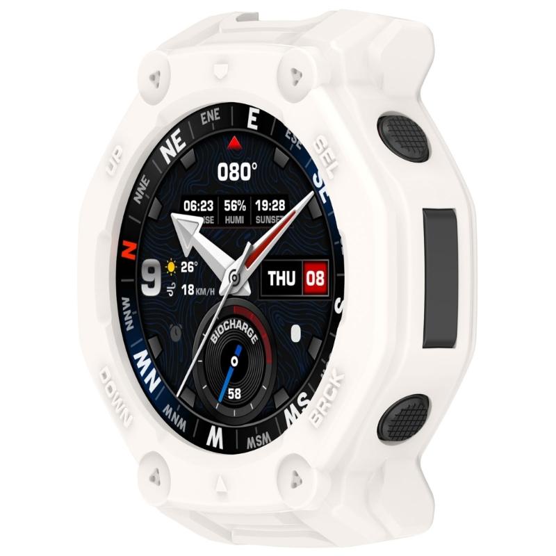 Lichtgewicht Skeletons Beschermhoes Sterke TPU Cover Half Gesloten Beschermende Schaal Horloge Accessoires voor Smartwatches