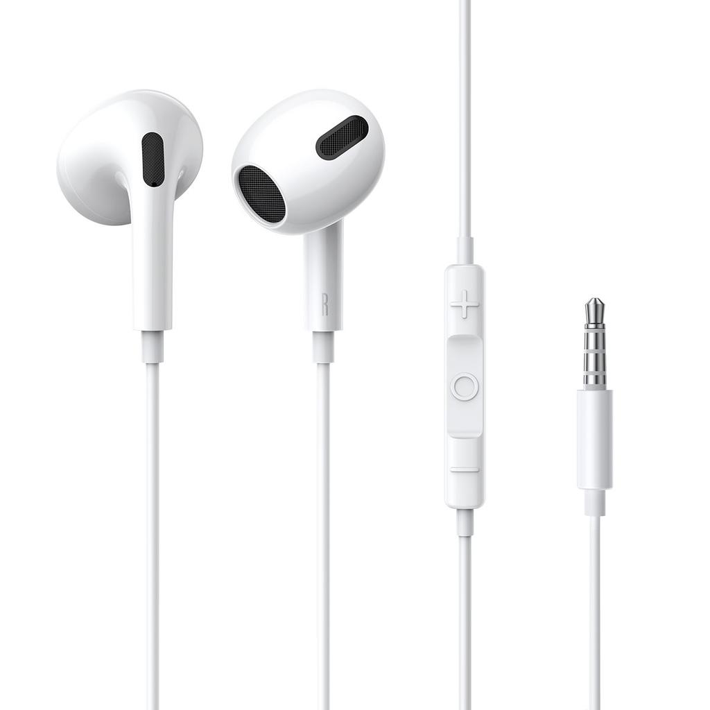 Encok H17 Wired Headphones Minijack 35mm White