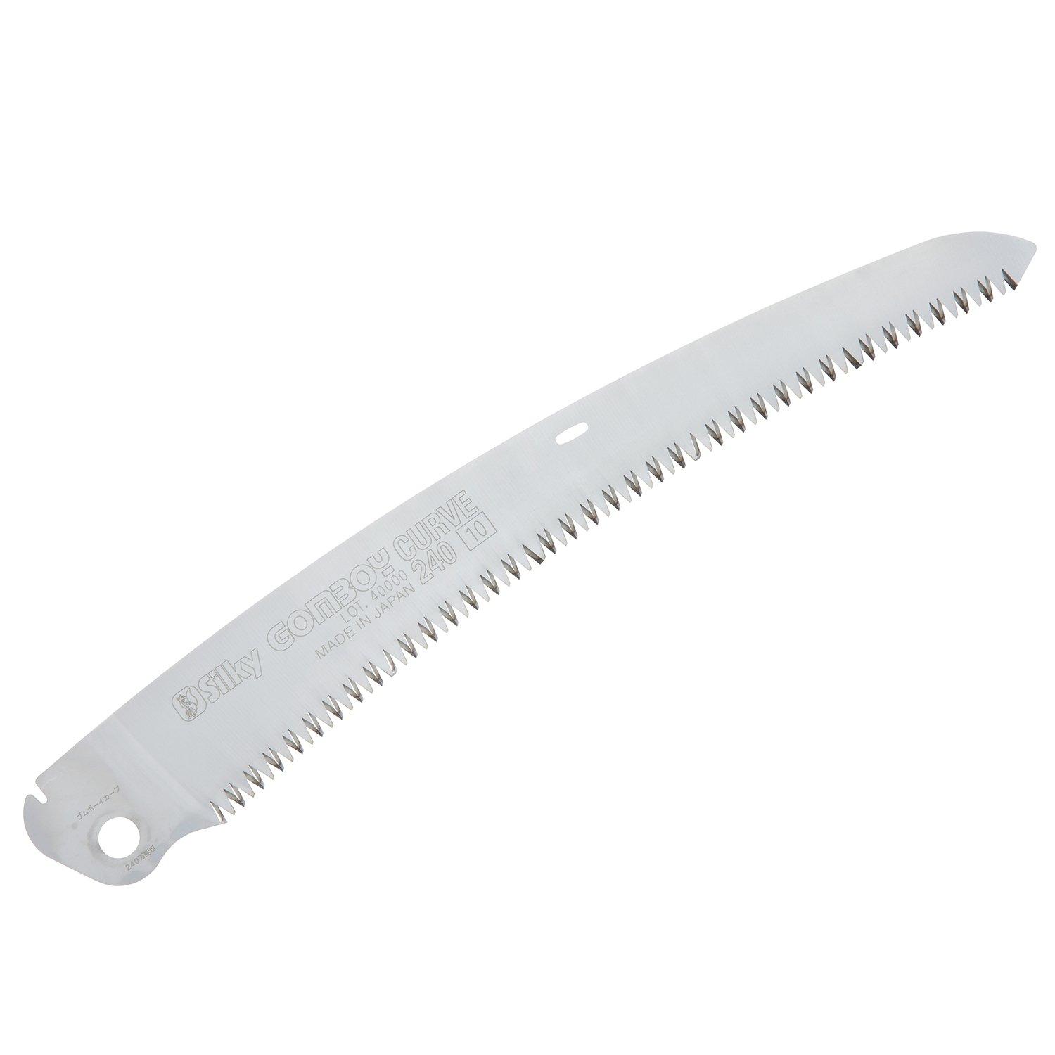 U-M Industry (Silky) Folding Saw, Sheath Saw, Rubber Boy Curve, All-Purpose Eye, Replacement Blade, 240mm, 461-24, Makes Pruning Live Trees Easy and