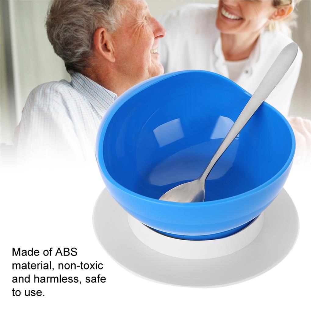 Anti-slip Bowl Anti-scald Tray Elderly Accessories Fine Workmanship Compact Size Disabled Dining Supplies Suction Mug