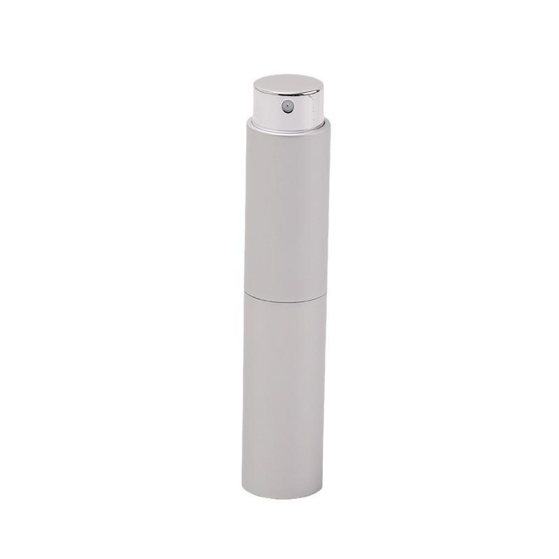 10ml Portable Rotating Telescopic Refillable Perfume Spray Bottle with Logo Printing Option