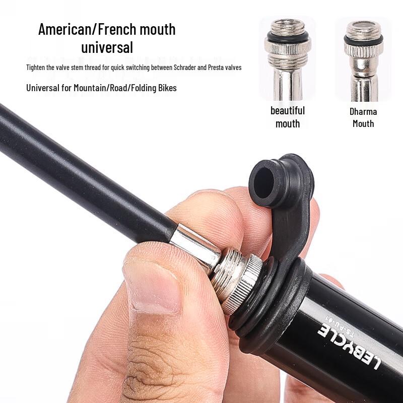 LEBYCLE Portable High-Pressure Mini Bike Pump