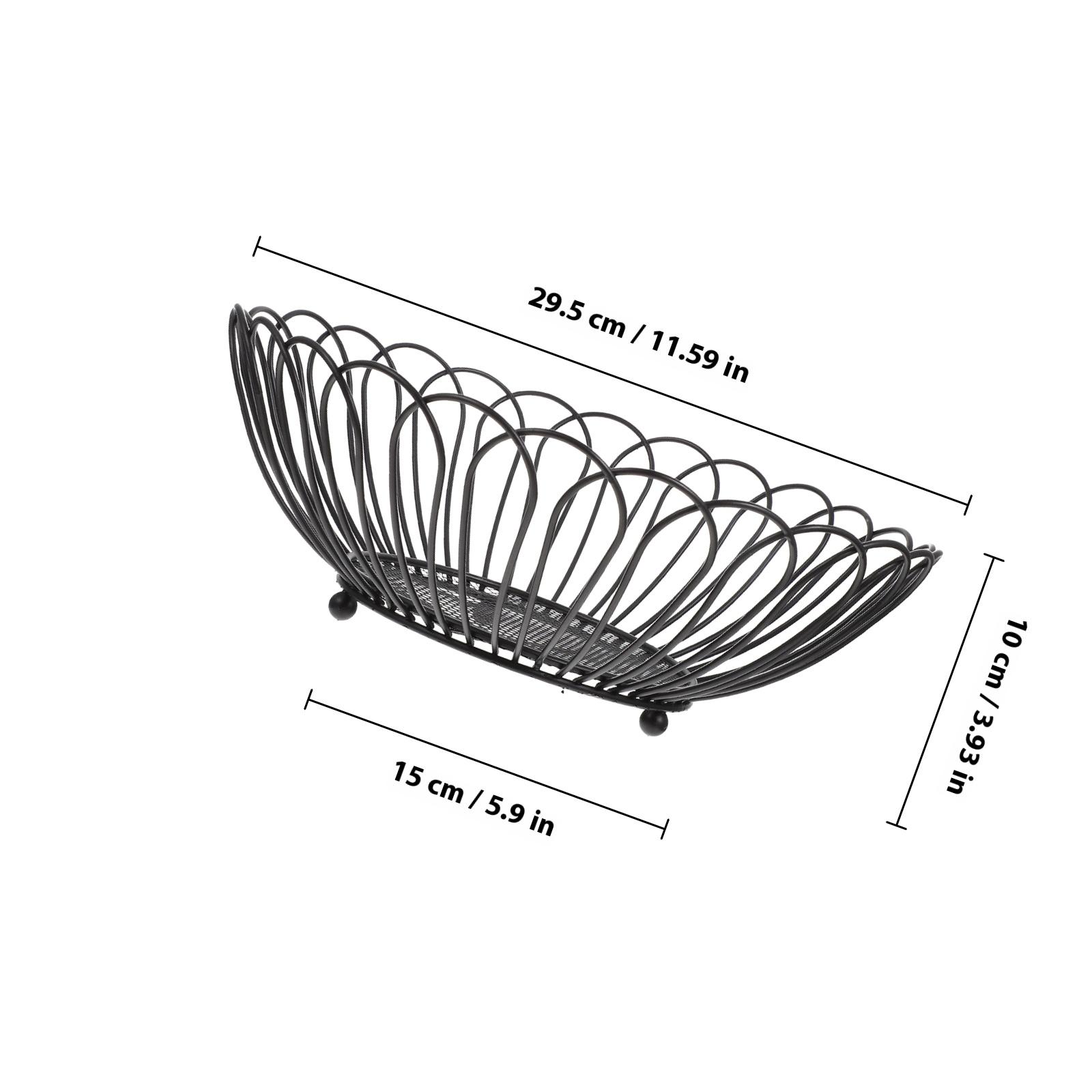 

Iron Fruit Tray Multi-Purpose Snack Dessert Storage Holder Party Wedding Display Organizer Dried Fruit Tray чёрный