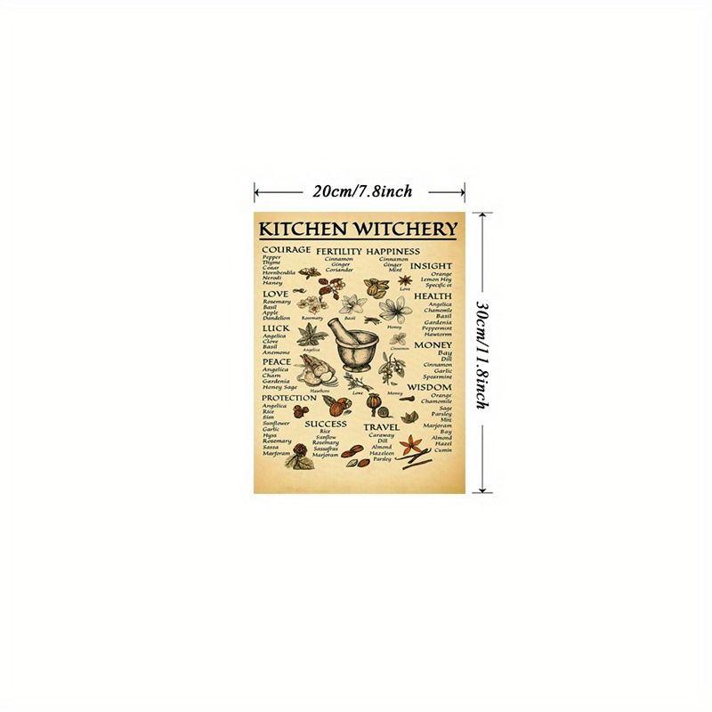 Retro Metal Tin Sign Spices Kitchen Bar Cafe Restaurant Wall Art Decor