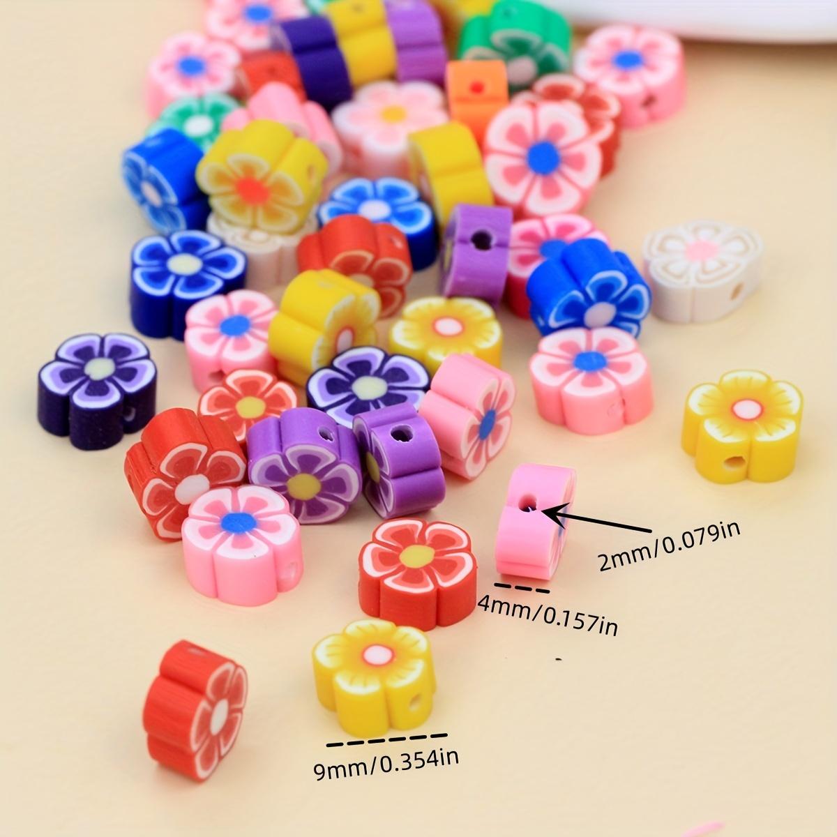 

28 шт./лот Цветочные бусины с животными Полимерная глина Бусины для изготовления ювелирных изделий DIY Браслет Серьги Flowers-28Pcs/Lot