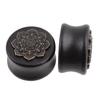 1Pc Vintage Lady Mandala Flower Double Flared Ear Expander?Plug Piercing Jewelry