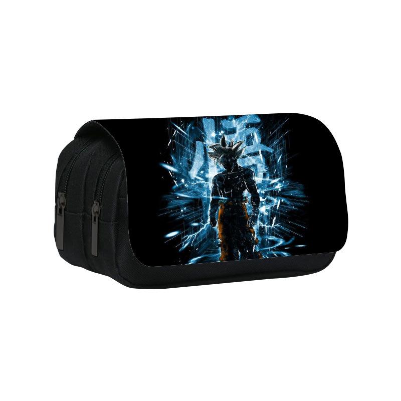 Dragon Ball Goku Anime Pencil Case Big Pencil Bags Stationery Pen Case For Boys Trousse Double Layer School Pencil Case