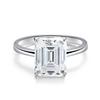 1-4CT Radiant Cut Moissanite Engagement Ring GRA Certified   CopperSolitaire Diamond Wedding Bands for Women Jewelry