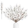 20/26cm Christmas Decoration Snowflake Artificial Pine Needle Branches Berry for Home Decor Xmas Tree 2026 Navidad Gift Ornament