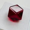 Fancy AAA++ Schliff, zertifizierter, 111,32 ct, im Labor hergestellter roter Rubin, loser Edelstein, VA-585