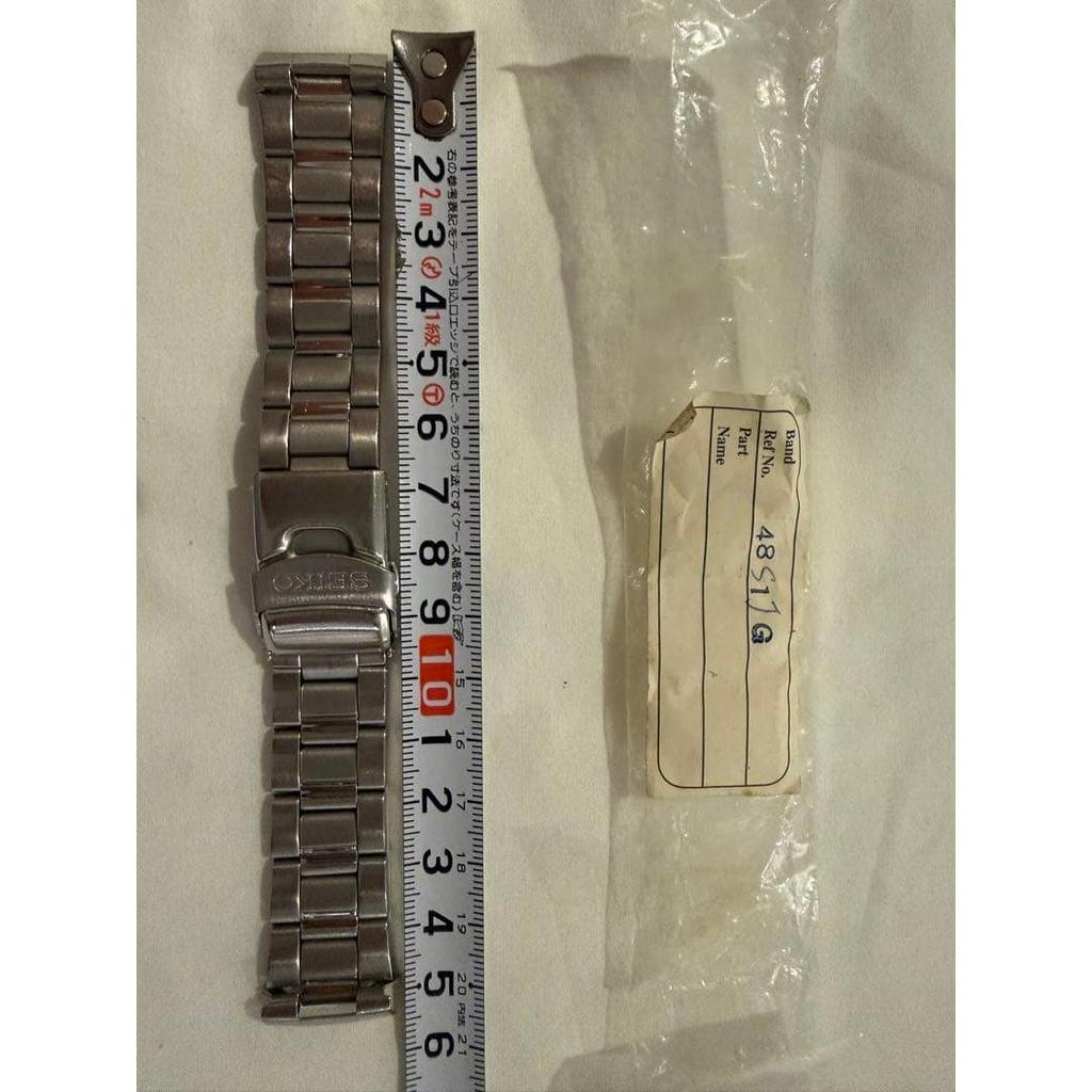 Used SEIKO Genuine Stainless Steel Band 48S1JG