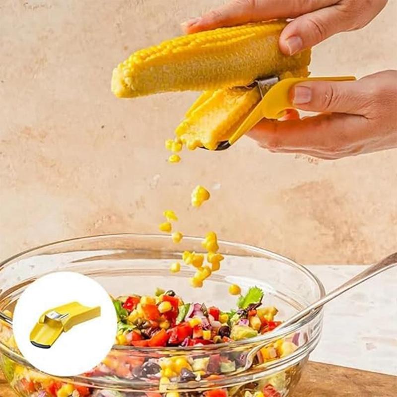 1PC Corn Cob Separator Corn Cob Stripper Portable Fast Universal for Cooking Picnic Kitchen Gadget
