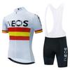 Black Red Gradient INEOS Bike Jersey Set Men's Cycling Clothing Summer MTB Team Clothes Short Sleeve Uniform Triathlon Suit 2026