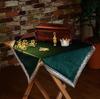 Kuai Tarot Set of 2 or with Velvet for Tarot Thick Magic Tricks Set with Large and Small Cloths, 68x68cm, 3, Pouch, Cards, Divination, Readings,