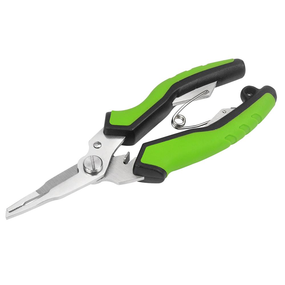 Fishing Pliers Stainless Steel Line Cutter Curved Nose Remove Hook Fishing Tackle Fishing Gear