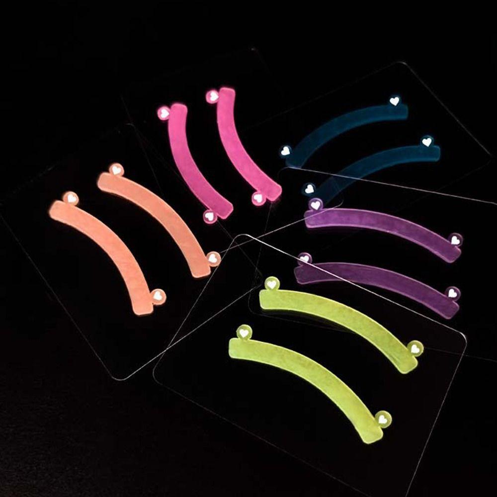 3Pairs Eyelash Extension Eyelash Perm Curler Reusable Eyelash Lifting Shield  for Eyelashes