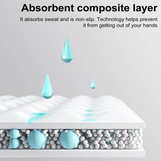 6 Stück 110 cm Badmintonschläger-Griffband, rutschfest, schweißabsorbierend, stoßfest, elastisch, multifunktional, Angelrute, Tennisschläger, Paddel-Overgrip