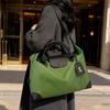 Leather Travel Bag: Large-Capacity, Cross-Body for Business, Yoga, or Commuting