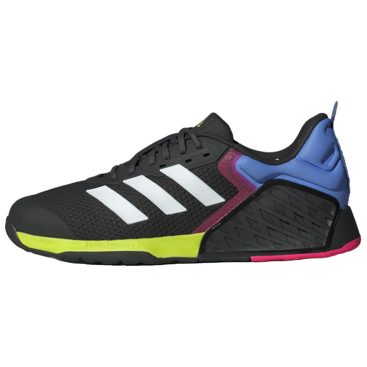 

Adidas DROPSET 3 Abrasion Resistant Support Training Shoes Men s Black Sneakers JR1667 43⅓ чёрный