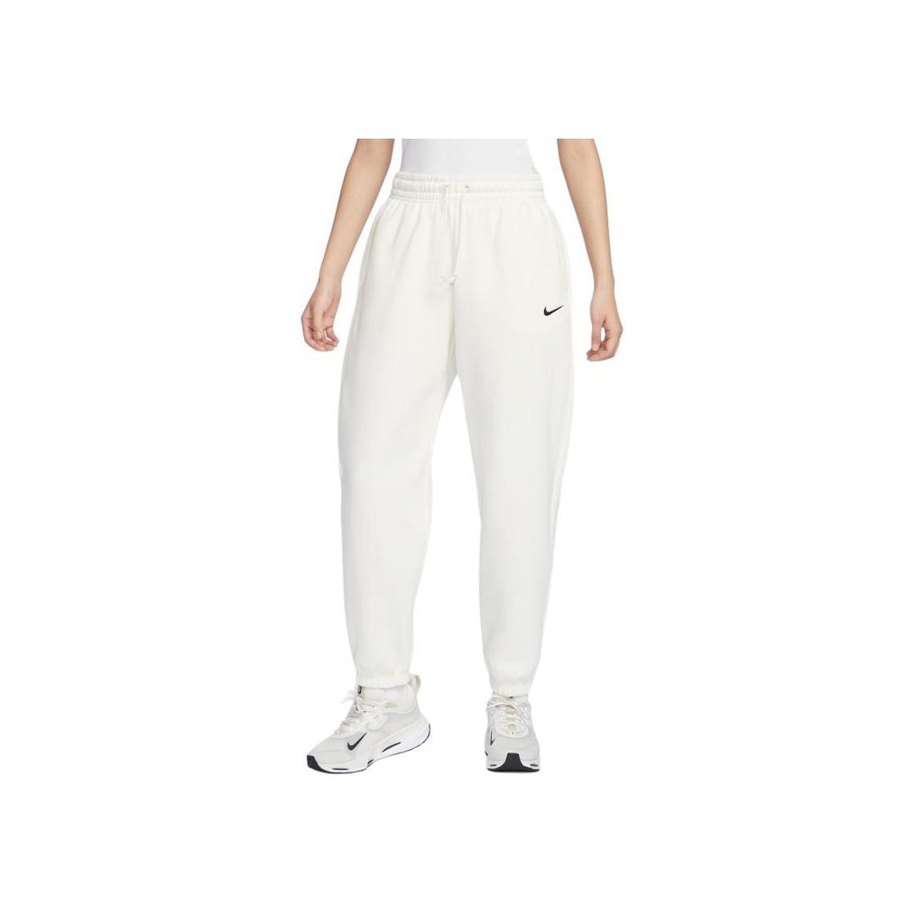 Nike Phnx Flc Hr Os Pant 2 Stilvolle Bequeme Gestrickte Sporthose Damenhose Off-White FZ5997133