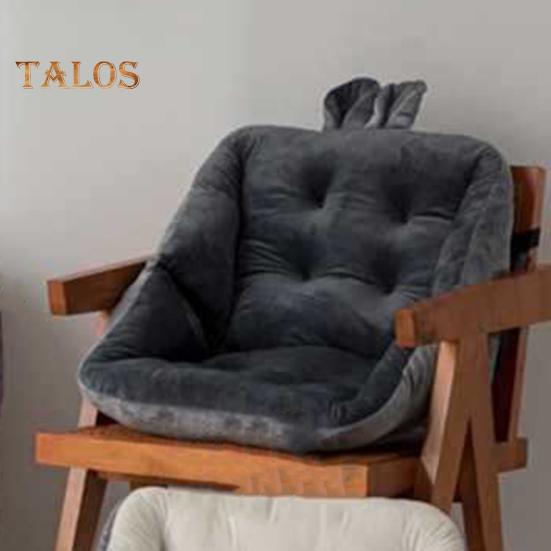 Sedentary Cushion for Office And Home Thickened Ultra Soft Bunny Ear Decor with Back Support Stress-Reducing Non-Slip Rocking Chair Cushion Car