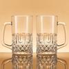 Youluo Large Capacity Tempered Glass Mug with Handle