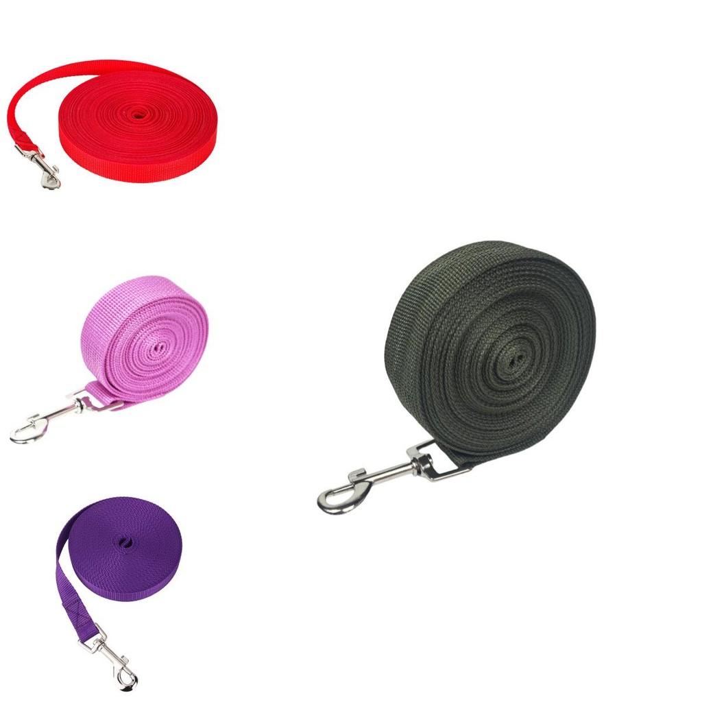 Waterproof Nylon Pet Leash With Flexible Traction Cord For All Seasons