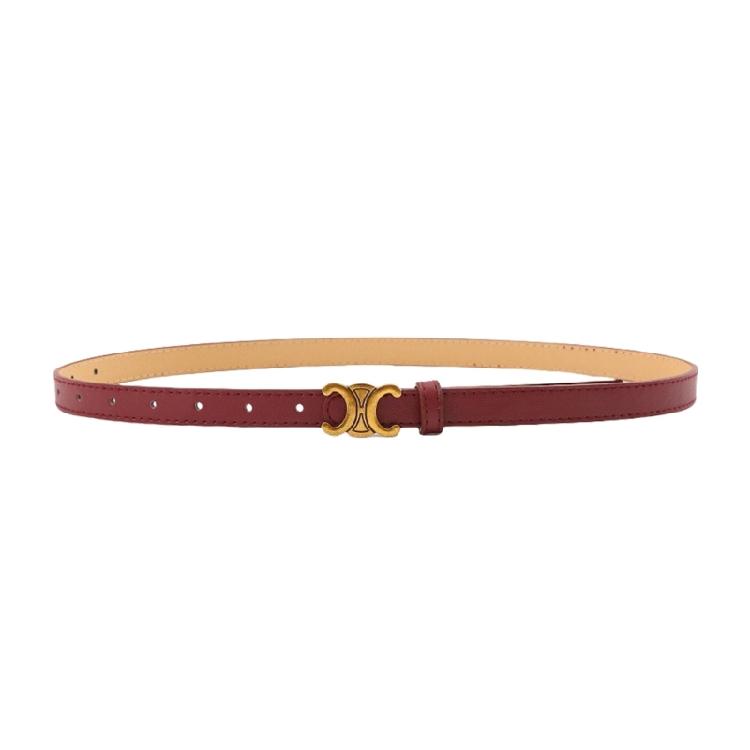 Stylish Women's Belt Waist Decoration with Sophisticated Double Half Arc Buckle for Contemporary Fashion Lady Girls