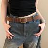 Women's Rivet Belt Gothic Heavy-Duty Leather Waist Belt Y2k Punk Dress Jeans Belt Waist Accessories