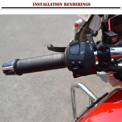 Heated Grips For Motorcycle 12v Fast Heating 2 Settings Motorcycle Hand Grip Heater For Dirt Bike Scooter Winter Cold Weather