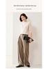 2025 A/W Cashmere Round Neck Knitwear - Soft Fluffy Loose Long Sleeve Pullover Sweater