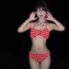 Sexy Striped Bikini for Small Chest - Black & Cool Hot Girl Split Swimsuit for Women