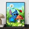 Diamond Painting Set Disney Full Diamond 5D Stitch Mushroom Ladybug Art Home Decoration Creative Handicrafts