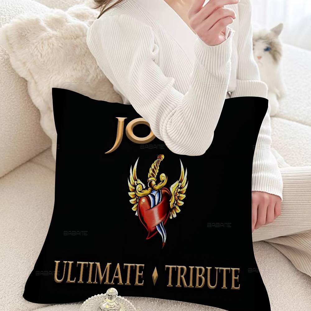 B-BonS J-Jovi Pillow Anime Pillow Sofa Bed Head Pillow Cover Cushion Cover 45x45 cm Fashion