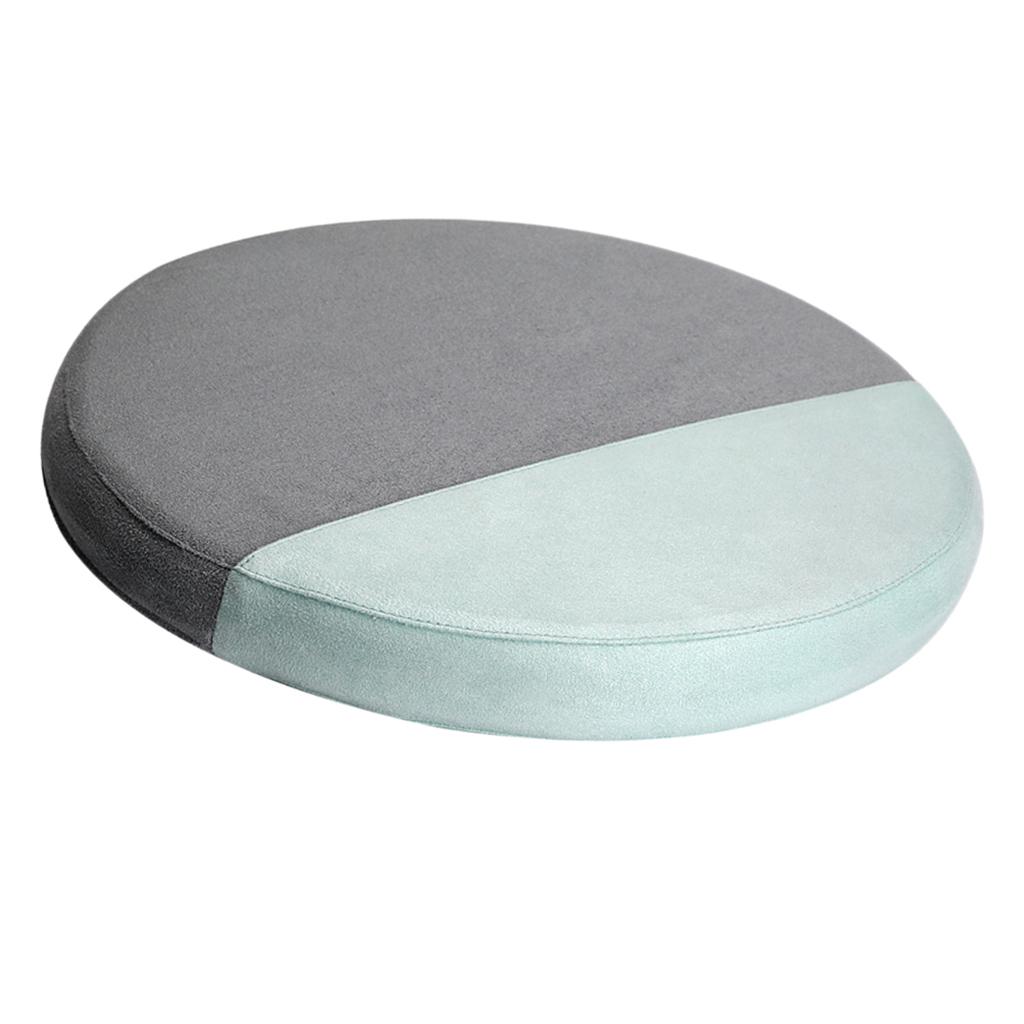 grey circle cushion
