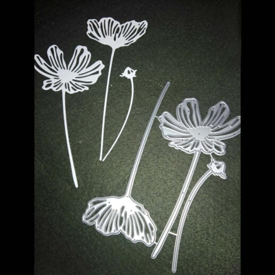 Květinové kovové vyřezávací raznice DIY Scrapbook Papírové karty Šablona na výrobu alb