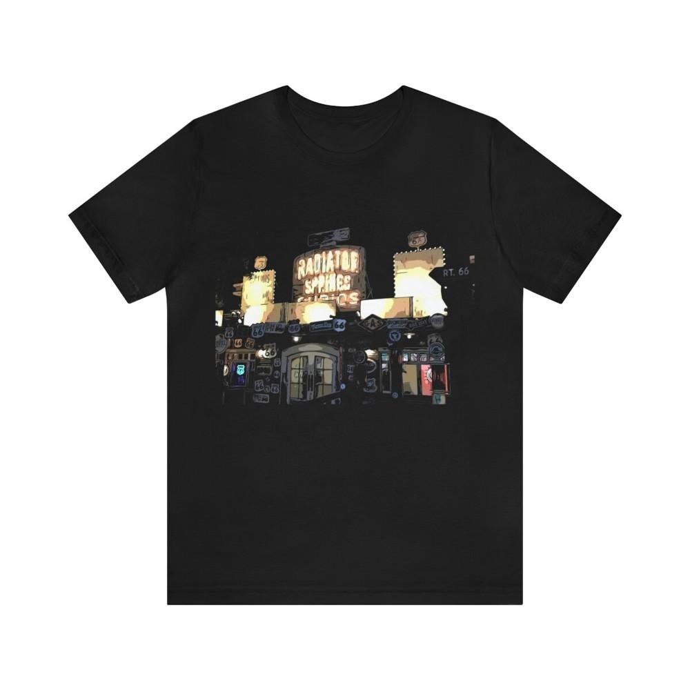 Tee painting of Disneyland DCA Radiator Springs Unisex T-Shirt S