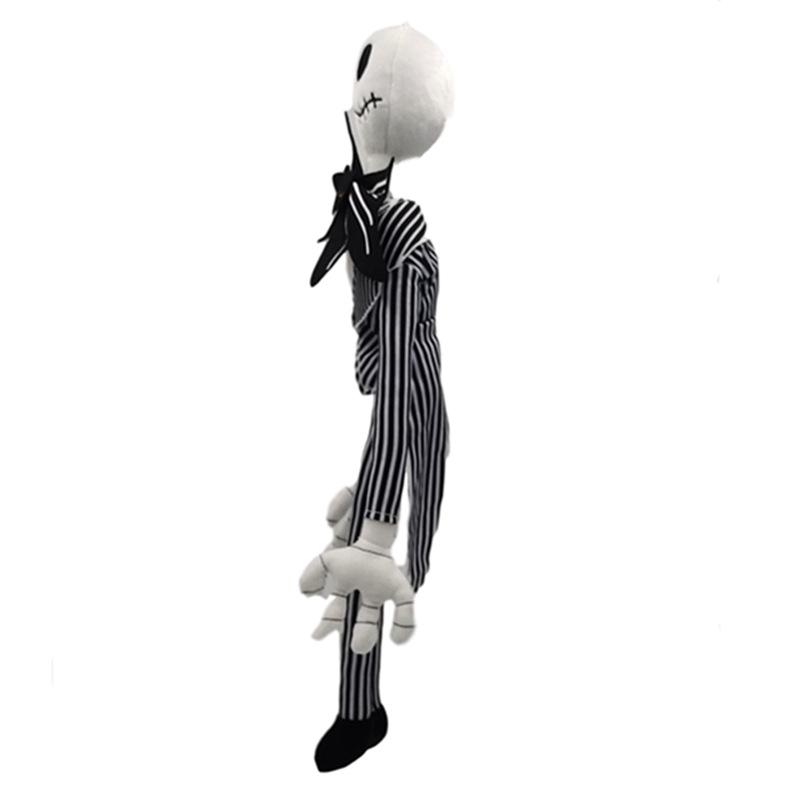 50cm Anime Nightmare Before Christmas Jack Skellington Plush Soft Doll Toys Stuffed Pillow Skellington Jack