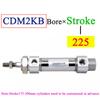 Stainless Steel Pneumatic Cylinder CDM2KB Mini Hexagonal Piston Rod Anti Rotation CDM2KB20/25/32/40-50X75X100X150X200X300