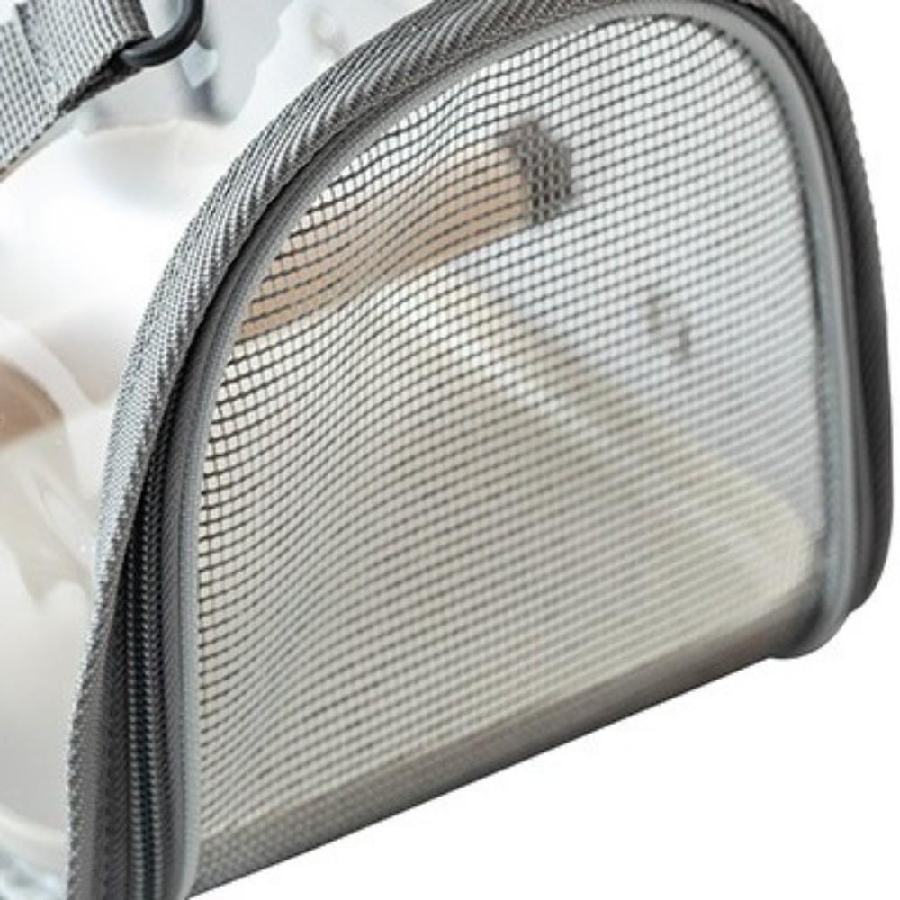 Portable Bird Carrier Bag Folding Wooden Stand Parrot Out Bag Large Capacity Clear Window Travel Bird Cage Hiking Adventures