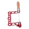 Mini Woodworking Hand Saw U Shape Wooden Handle Coping Saw for Jeweler Metal Processing 3in