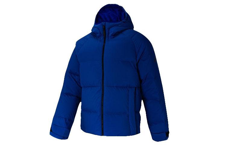 Adidas Down Jackets Men s Royal Blue Hooded Moderate Other FT2486 S