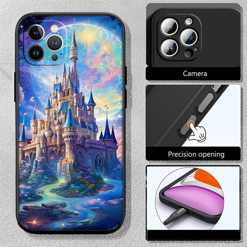 RT44 Castle World Phone Case for Samsung Galaxy S20 S21 S22 S23 S24 FE Ultra Plus Lite S21S A55 A07 A17 F06 F16 M06 M16 M56 A36 A37 A57
