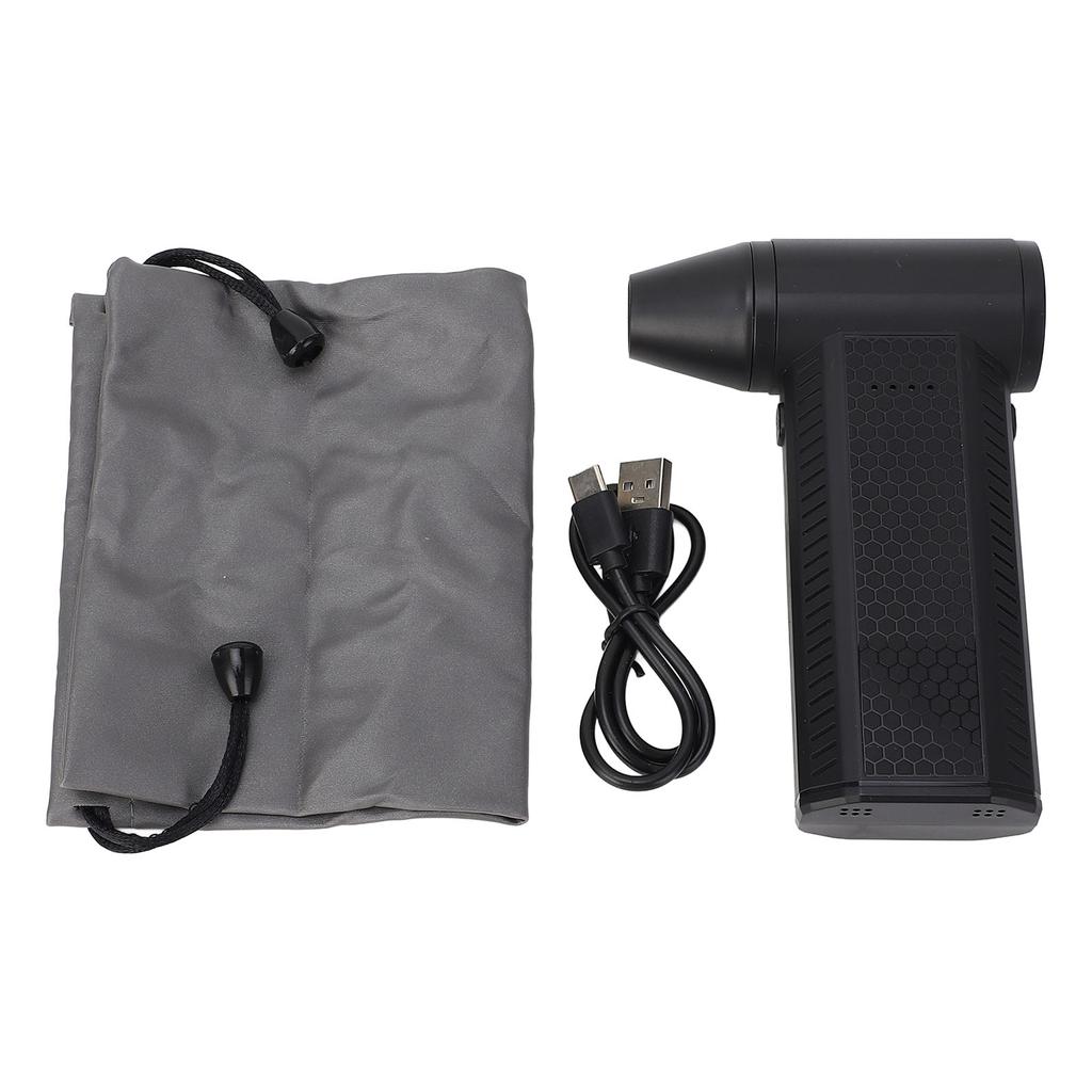 Tragbarer Luftgebläse 130000 U/min Geschwindigkeit 52 m/s 4 Gänge Einstellbar Druckluftstaubsauger für Tastatur