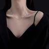 Choker Necklace Men Women Simple Long Chain No Pendant Minimalist Jewelry