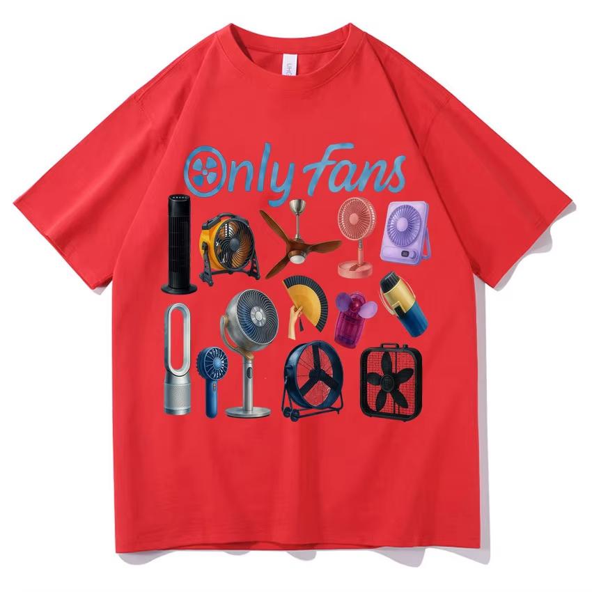 Funny OnlyFans Meme T Shirt Unisex Women Trendy Clothing Teenagers High Street Short Sleeve Tshirts Gothic Crewneck Cotton Tshirt